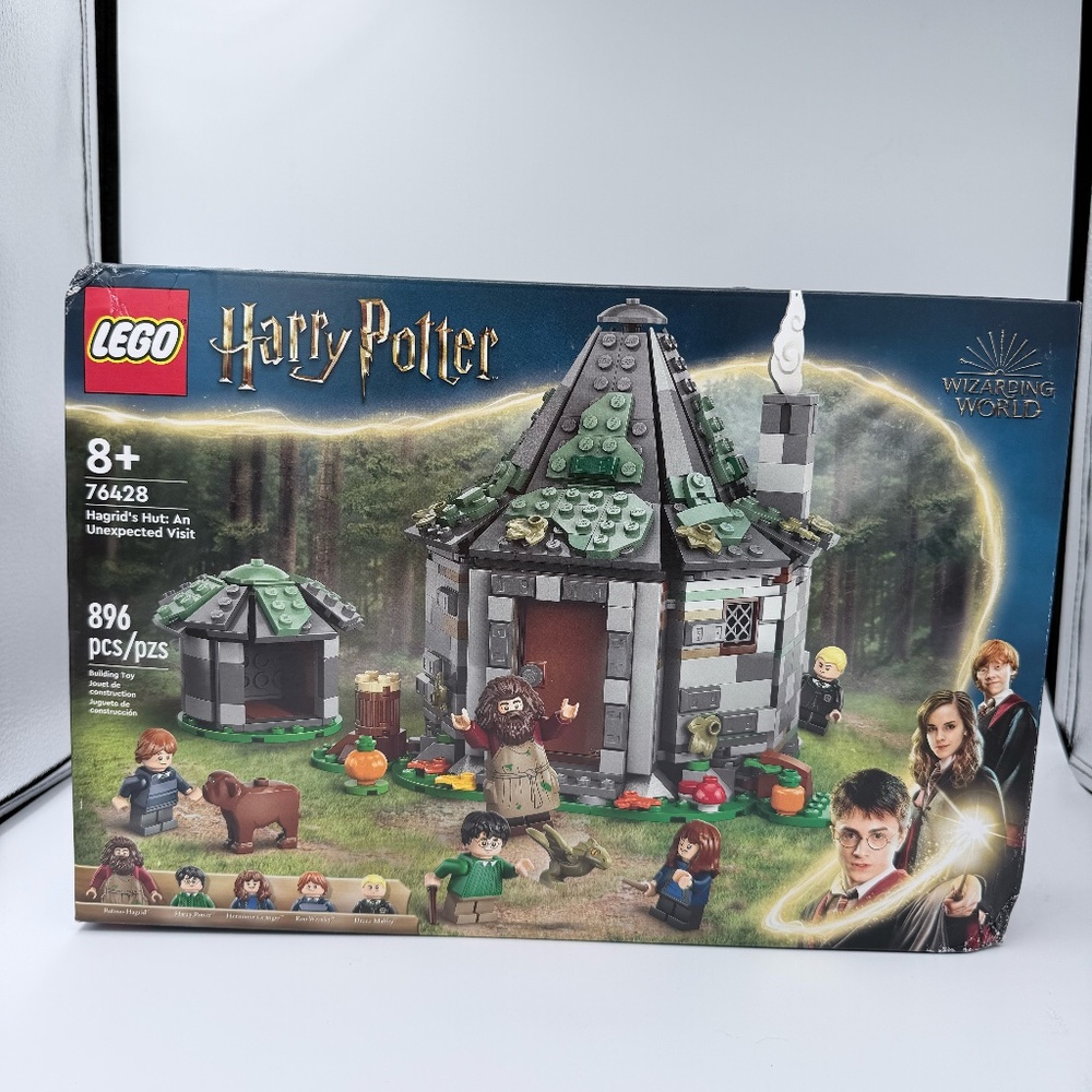 LEGO Harry Potter Hagrid’s Hut 76428 Set 896 Pieces Gift Collectible New